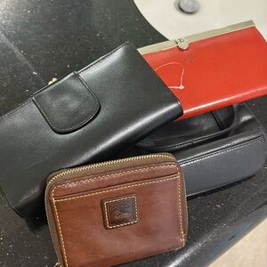 Leather wallets